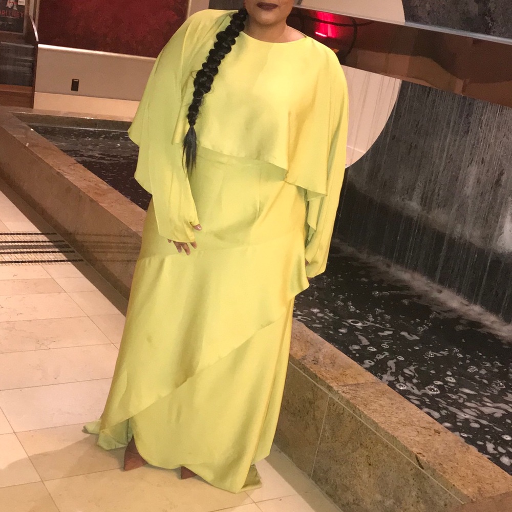 ASOS Curve SUPER Cute Lime Dress